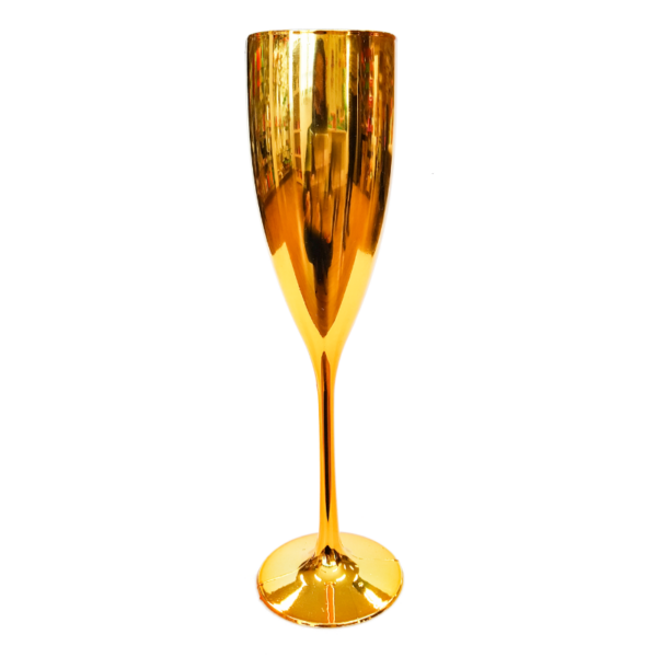 Taca De Champagne 180ml Metalizada Dour